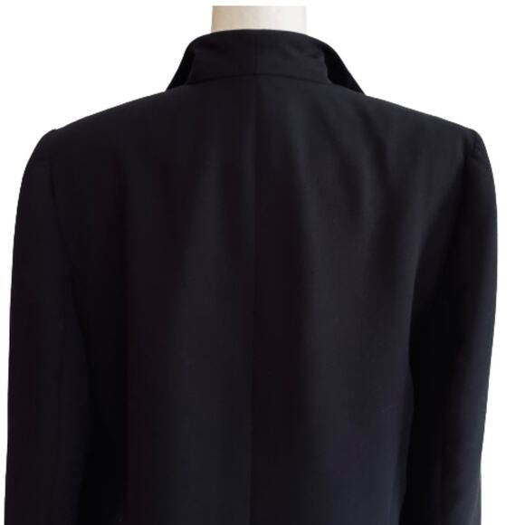 Isabella Blazer Jacket Black Open Front Lined Career Blazer Plus Size 14W - Picture 6 of 12
